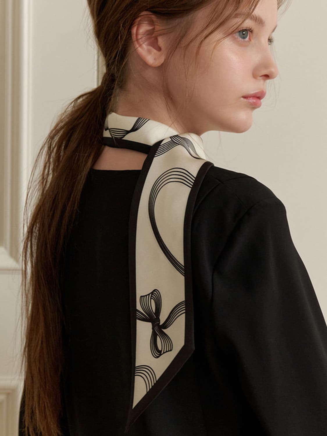 타티아나 커넥트 리본 트윌리 실크 100 스카프 새상품 팝니다 :) 상품이미지2