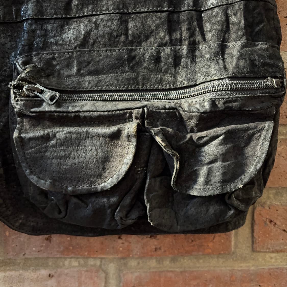 네이처 블랙 피그스킨 유틸리티 베스트 상품이미지6