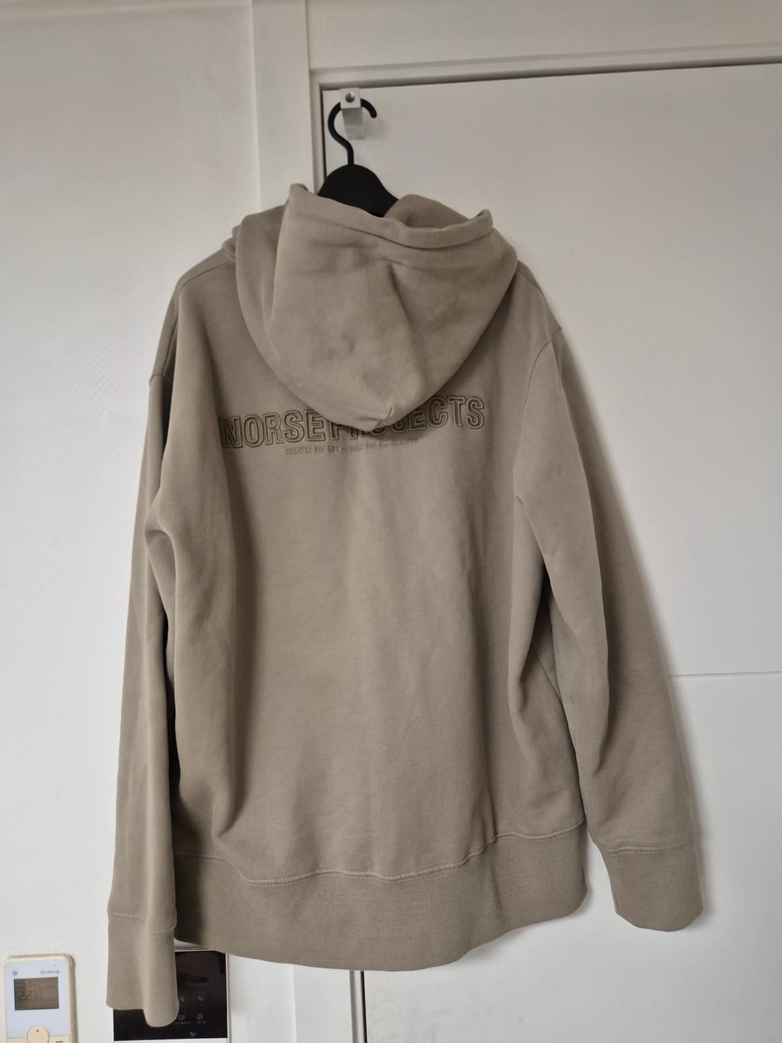 노스프로젝트 로고 후드 스웨트 셔츠 3 상품이미지5