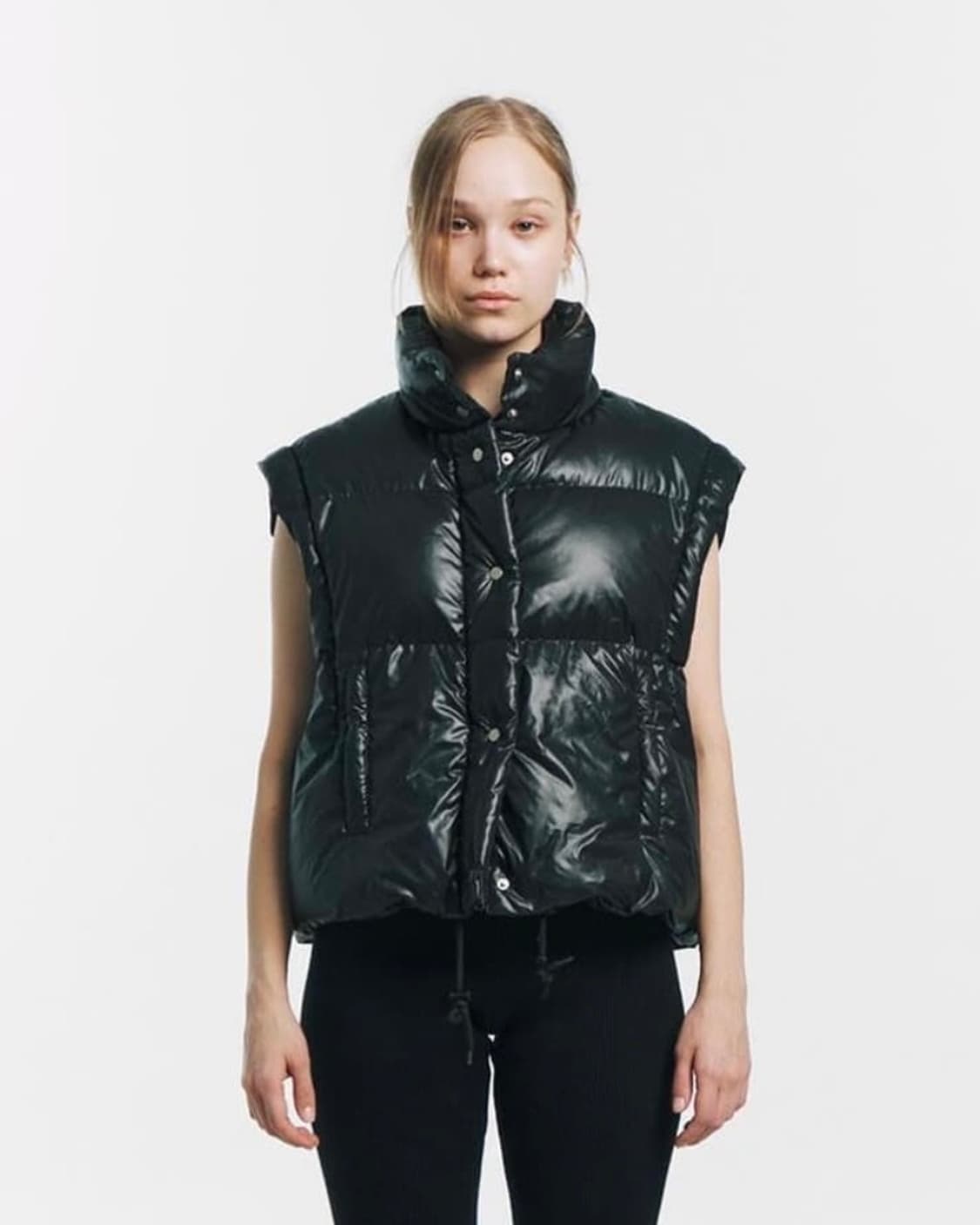 미네랄 스튜디오 투웨이 푸퍼 패딩 블랙 상품이미지3