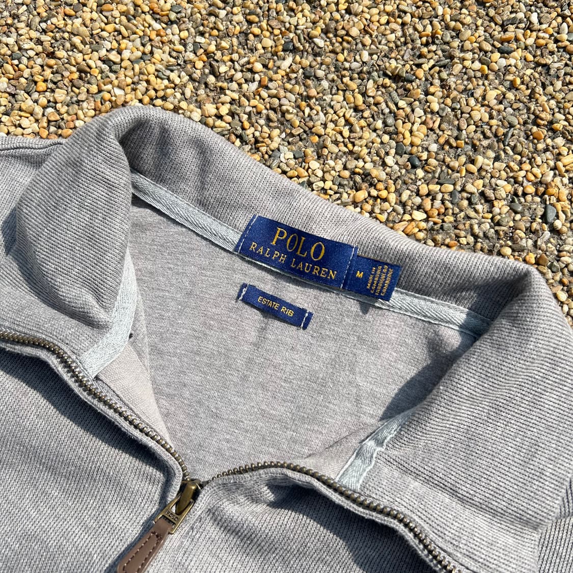 폴로 (POLO RalphLauren)그레이 반집업 니트 상품이미지4