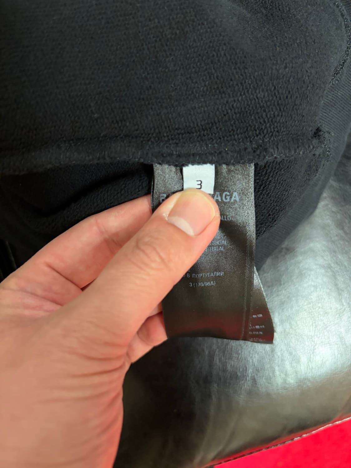 [3/105] 발렌시아가 파리 PARIS 시티 로고 후드 블랙 상품이미지7