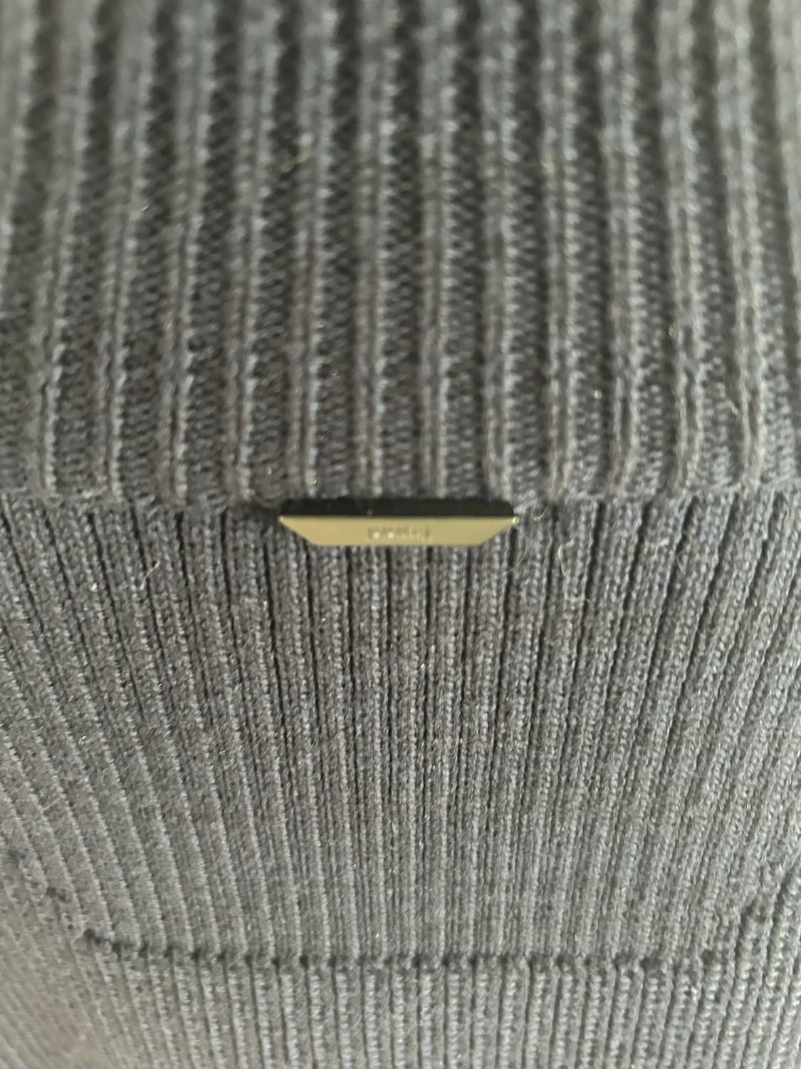 25FW 준지 하프집업니트 네이비(L) 상품이미지4