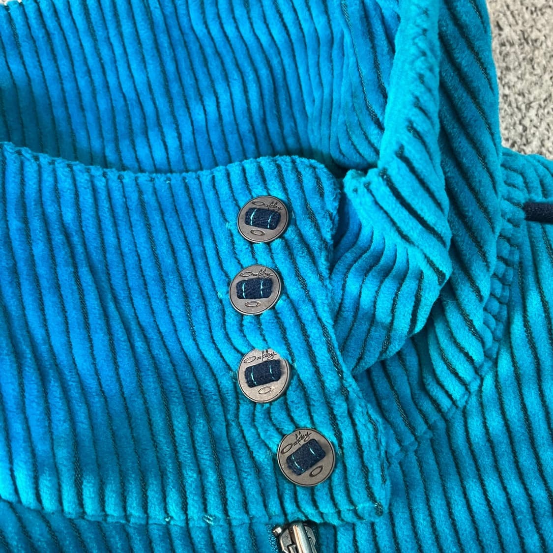 오클리 코듀로이 하이넥 블루종 자켓 상품이미지3