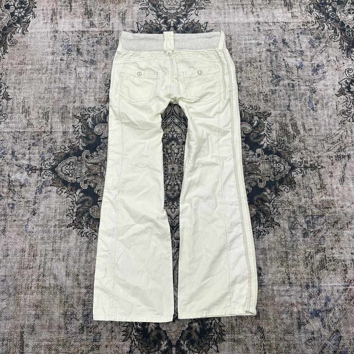 White banding bootscut pants 상품이미지4