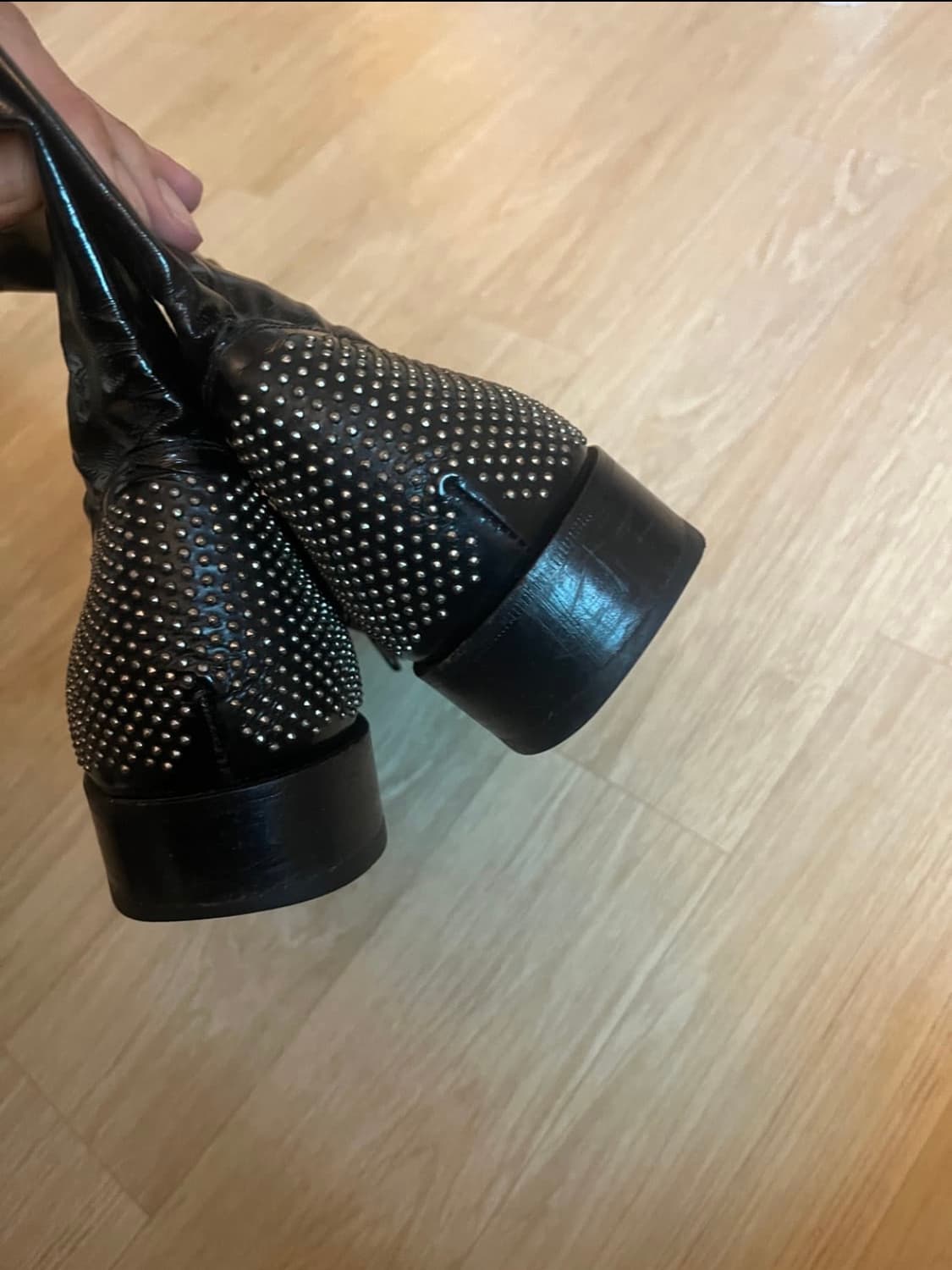 이태리 스터드 부츠 (42) 상품이미지4