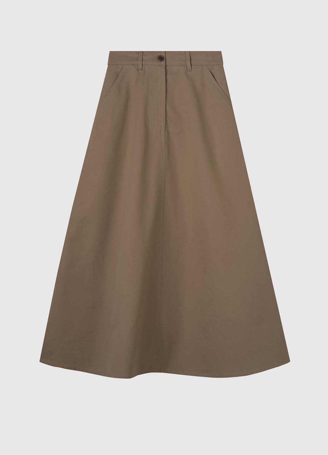 LFM. Cotton Long Skirt / Black 상품이미지3