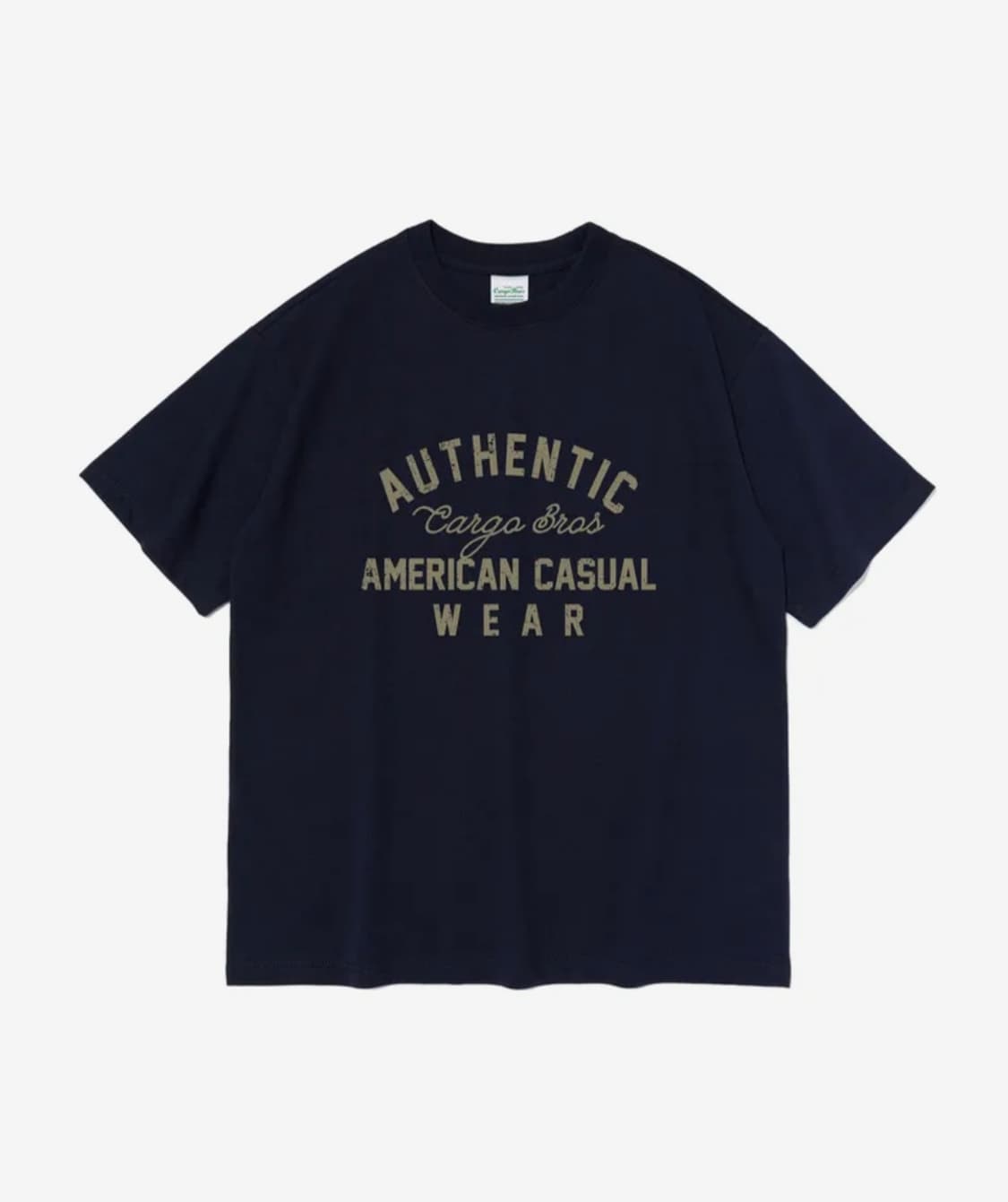 아메리칸 어센틱 반팔 티셔츠(네이비) 상품이미지1