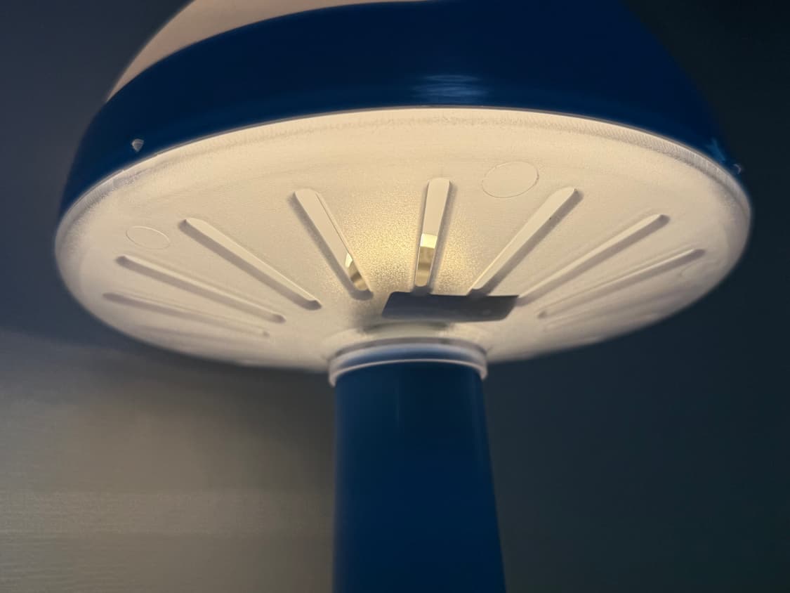 빈티지 이케아 스코이그(SKOJIG) 구름 버섯 조명 (Blue) 상품이미지5