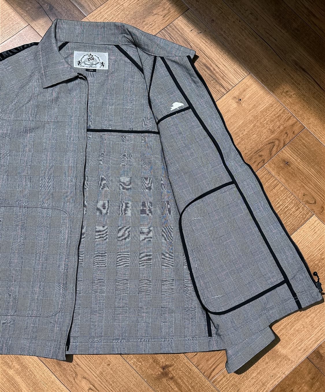 BAL 사이드 파이핑 블루종 자켓 상품이미지6