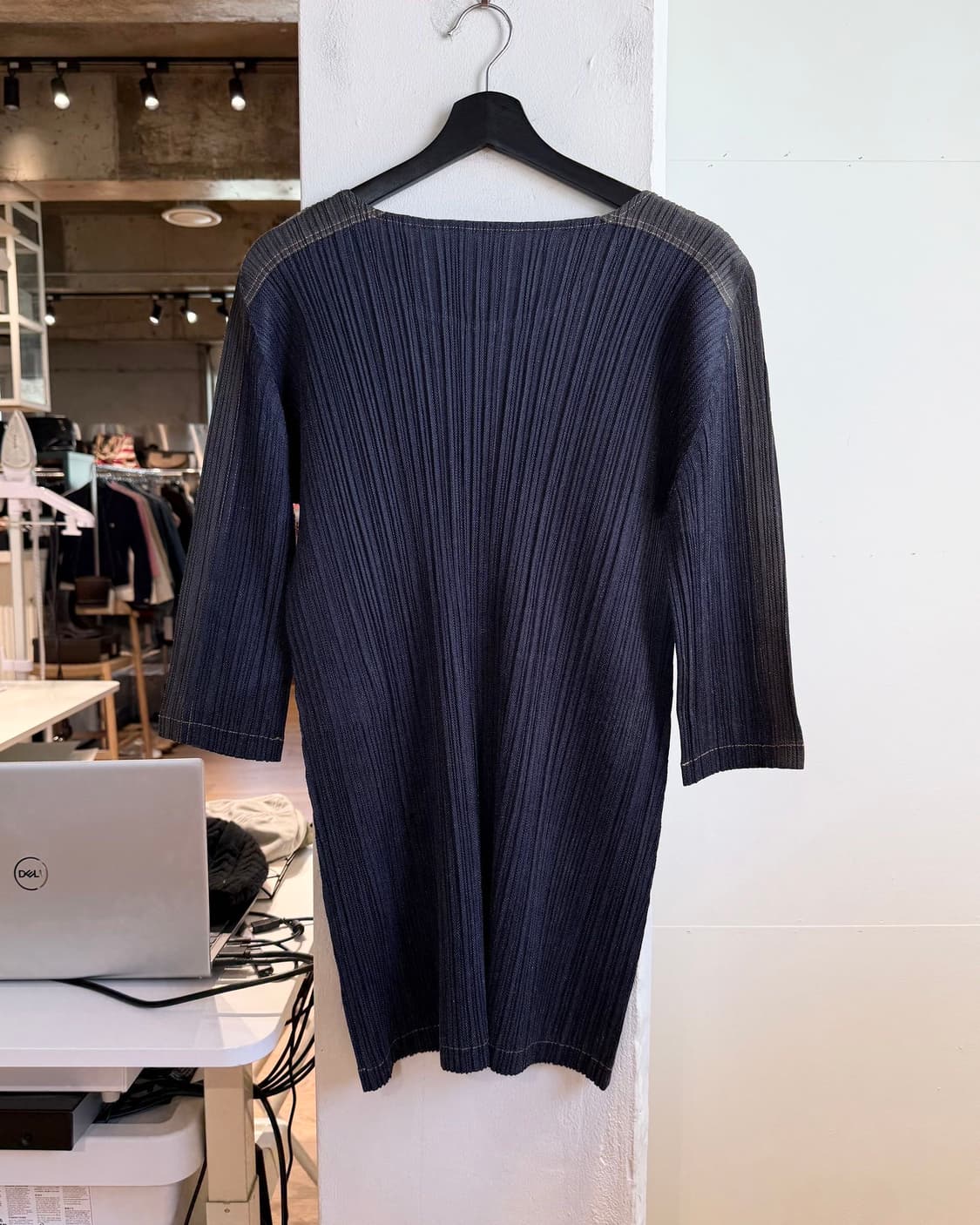 플리츠 플리즈 데님 링컬 롱슬리브  상품이미지6