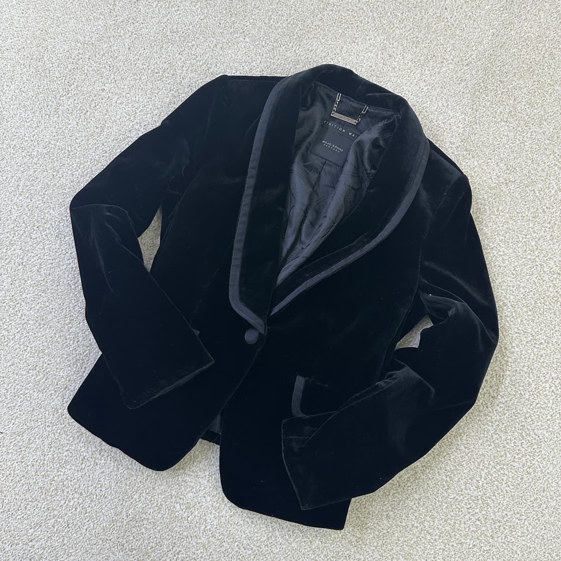 M 모조에스핀 벨벳 숏자켓 0319D 상품이미지1