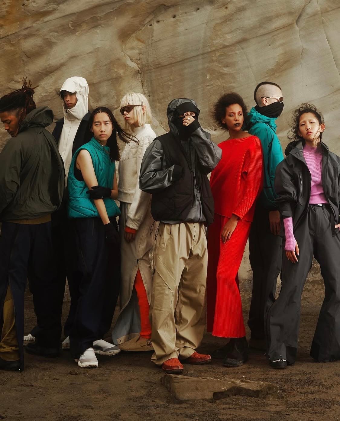 골드윈 0 엔지니어드 레이어 니트 탑 상품이미지10