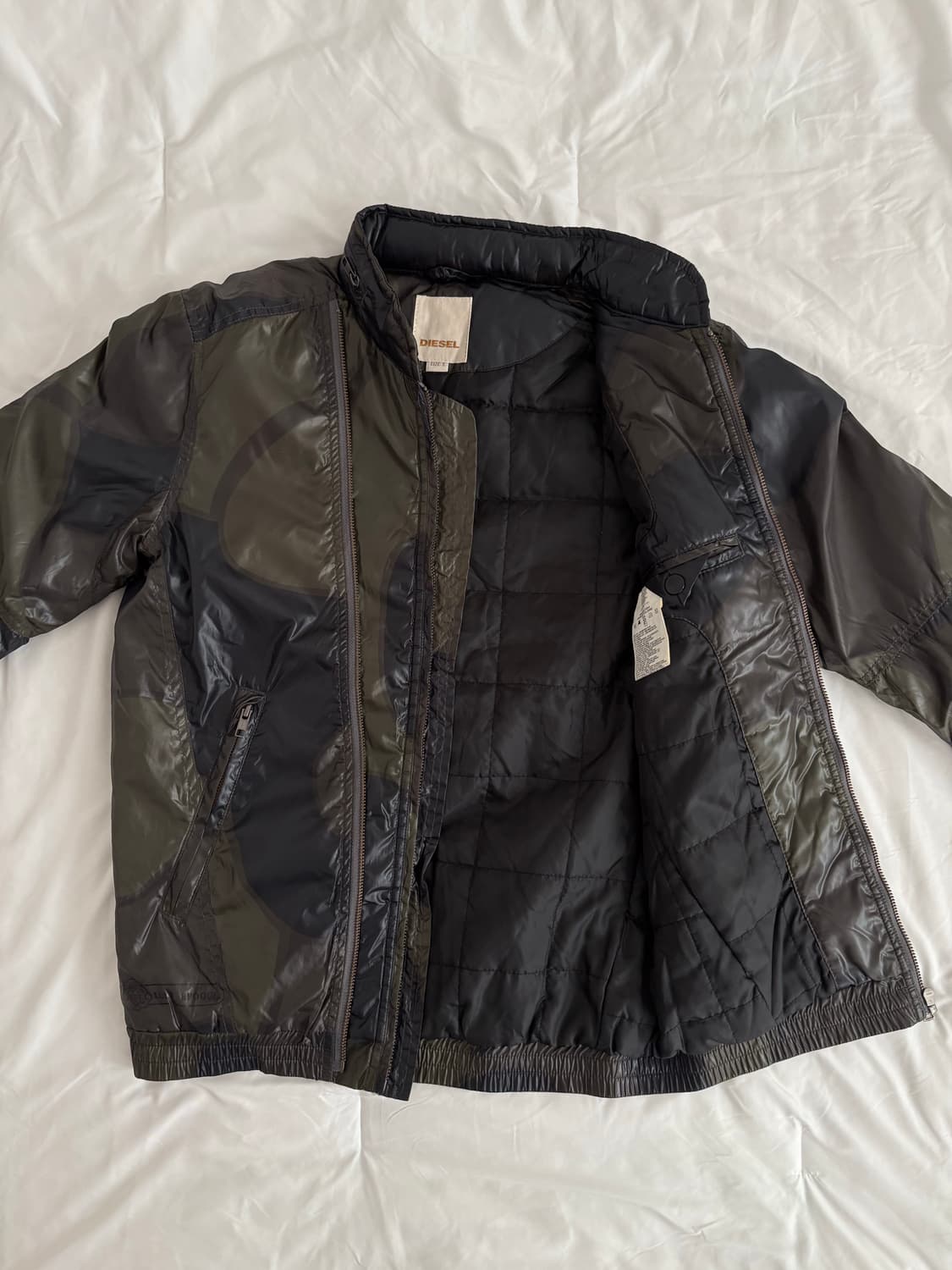 DIESEL camo pattern padded jacket 상품이미지3