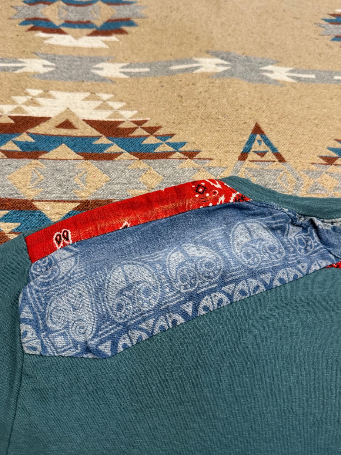 [4][95] 캐피탈 반다나 패치 포켓 티셔츠  상품이미지2