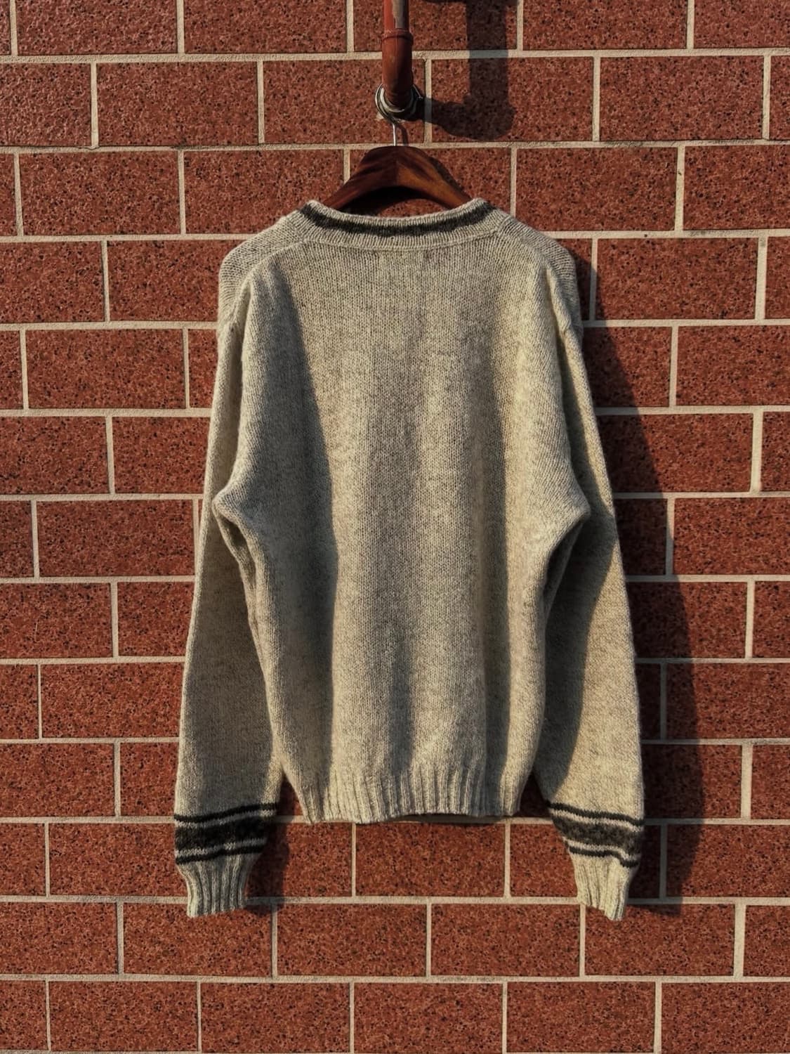 Lands end usa wool fairisle knit sweater 상품이미지2