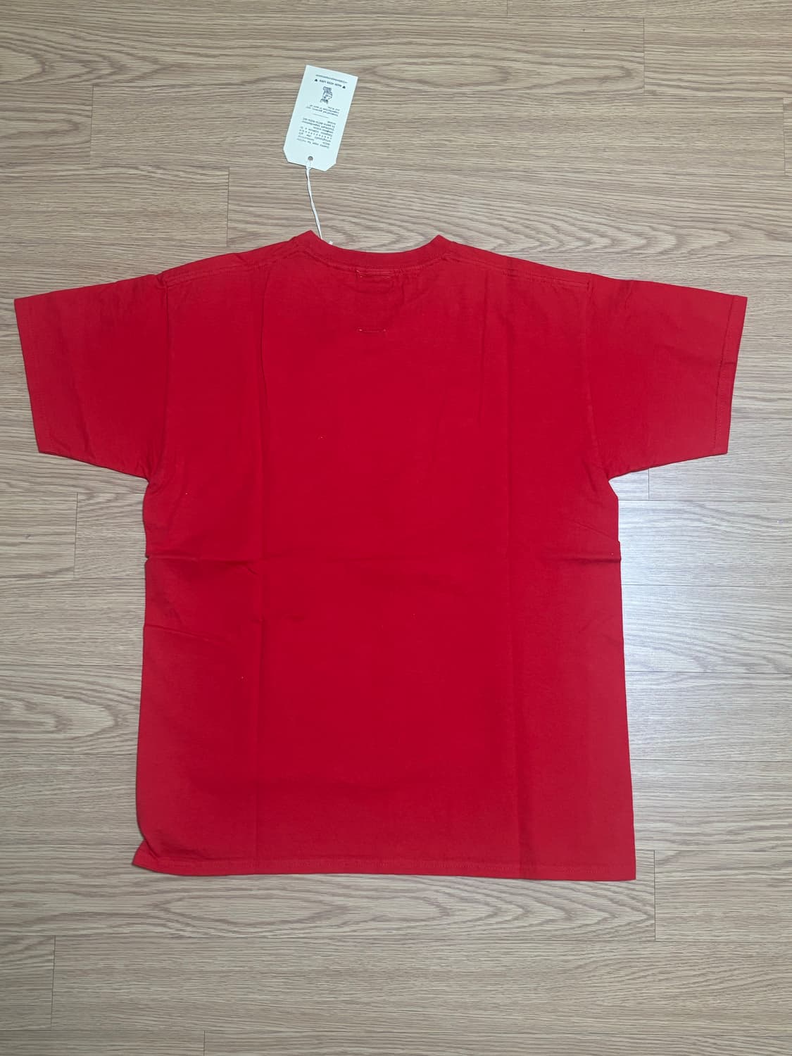[새상품] 와일드동키 레드 반팔 티셔츠 M 상품이미지3