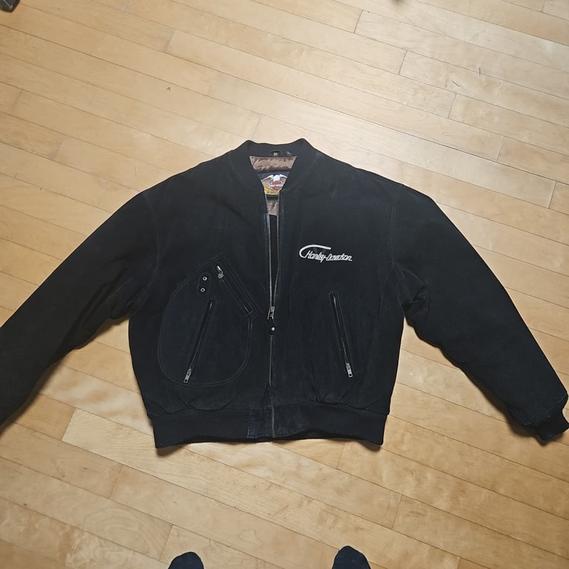 할리데이비슨 스웨이드 봄버자켓 xl 상품이미지2