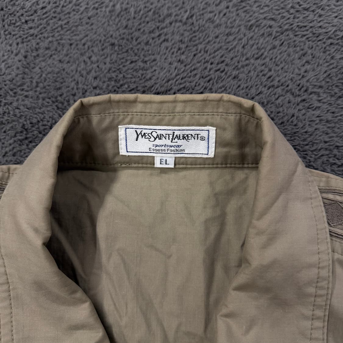 [정품/EL] YSL 입생로랑 로고 집업 자켓 상품이미지5