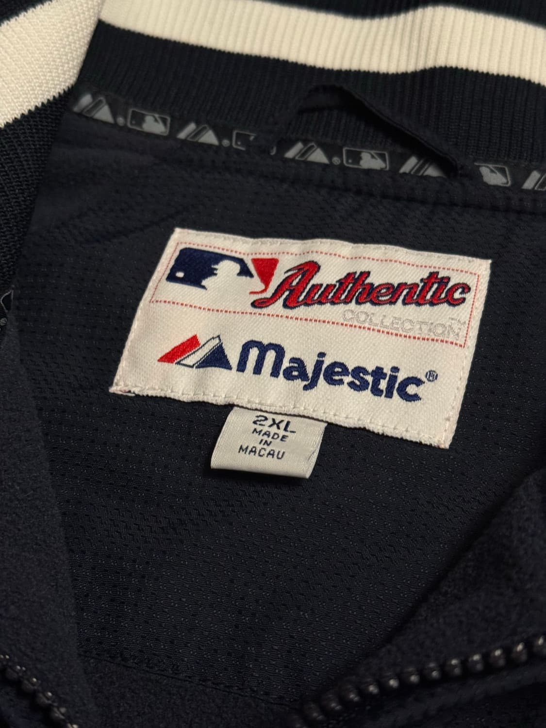 신품 마제스틱 뉴욕 양키스 스태디움 자켓 xxl 상품이미지2