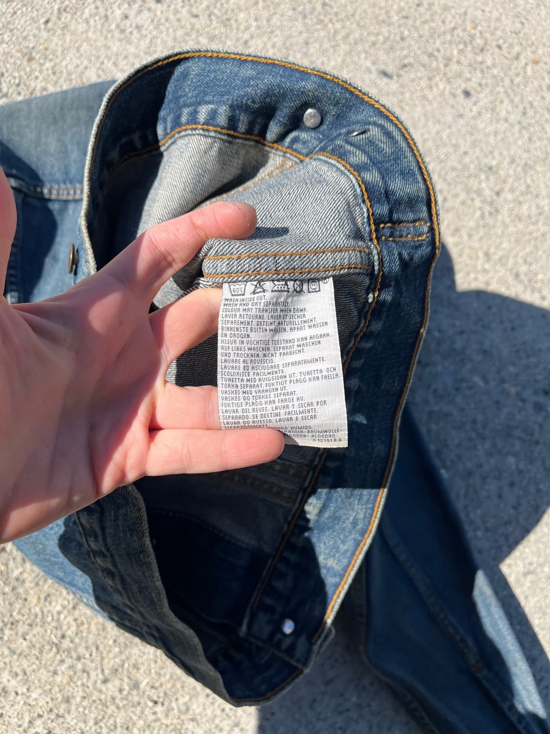 90s Levi's 3세대 트러커 데님자켓 상품이미지5