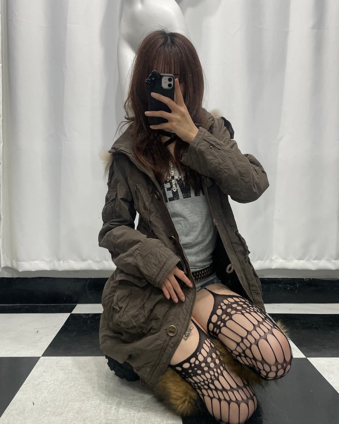 🎸카키 롱 자켓🎸 상품이미지4