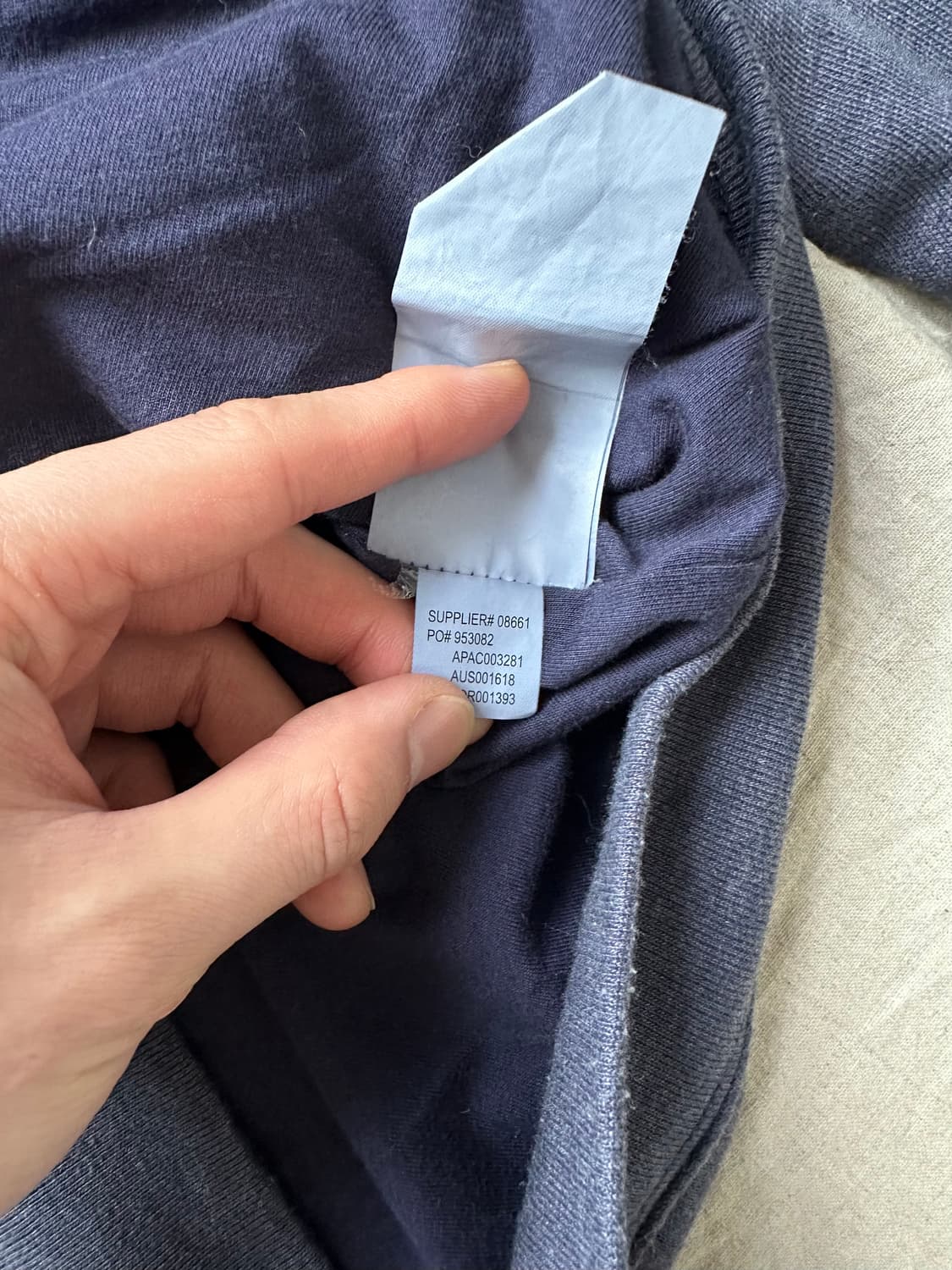 폴로 랄프로렌 진스 컴퍼니 성조기 울프죠 블루 후드집업 상품이미지9