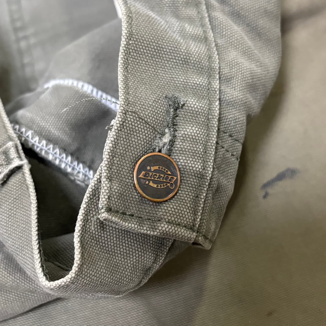 빈티지 디키즈 1939 카펜터 팬츠 RMS 그린 상품이미지9