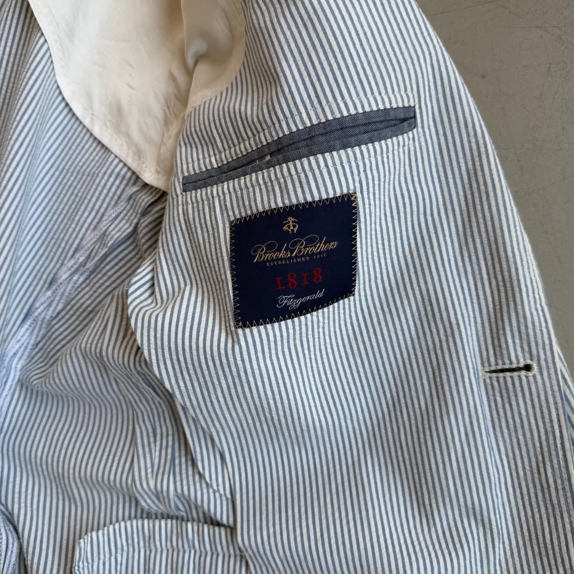 브룩스 브라더스 시어서커 블레이저 상품이미지5