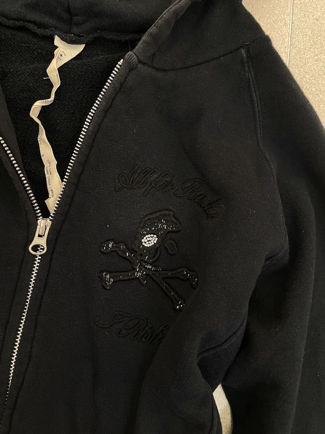 해골 후드집업 상품이미지3