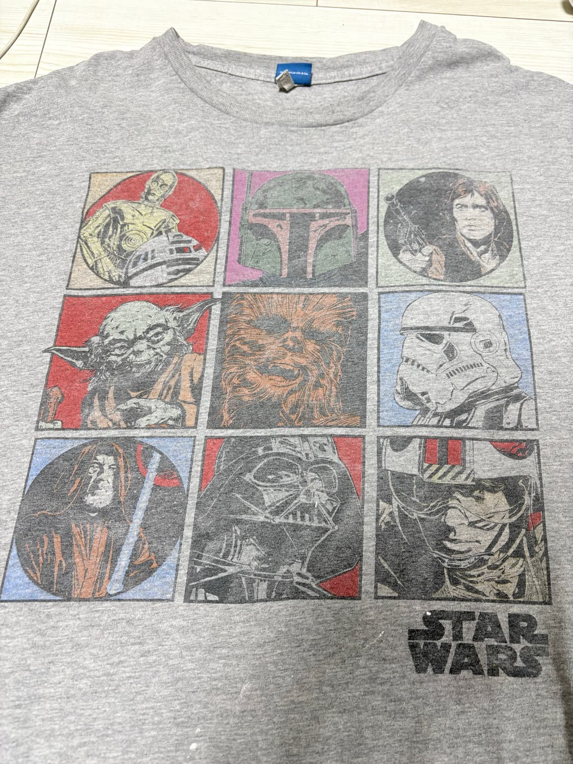 00s 스타워즈 머천다이즈 티셔츠 상품이미지3