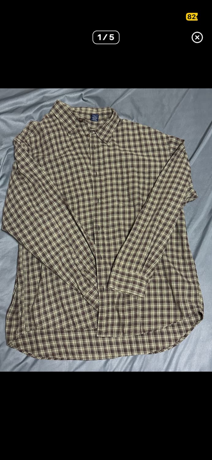 90s 올드갭 플란넬 셔츠 xl 상품이미지1