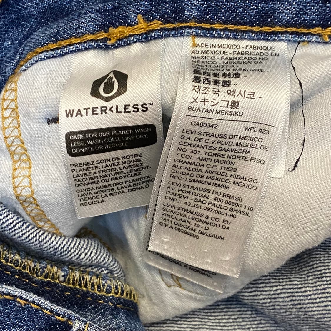 미국 빈티지 리바이스 505 중청바지 36size 상품이미지5