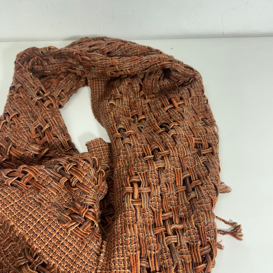 OS 소니아리키엘 나염 짜임 라나울머플러 상품이미지3