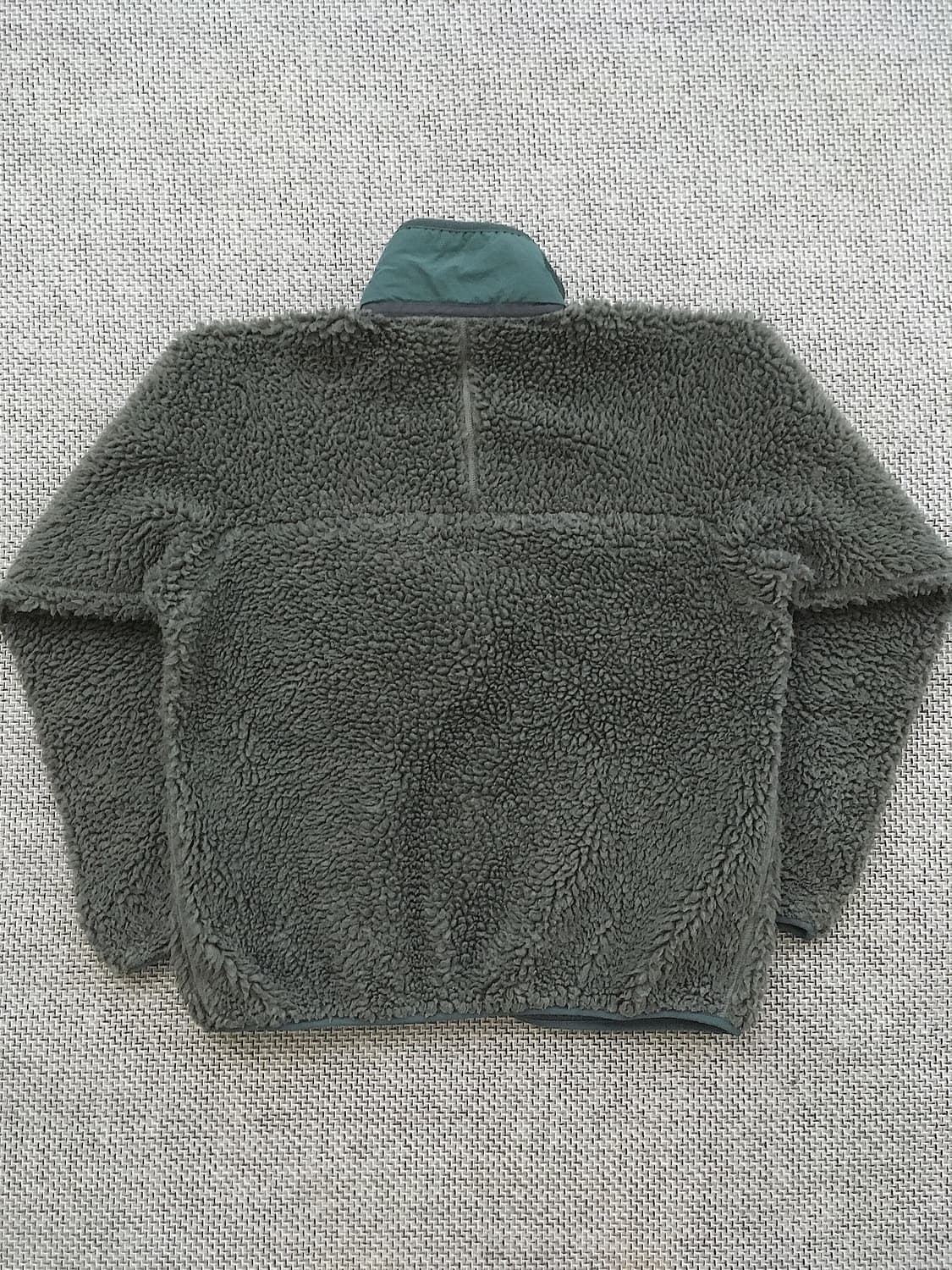 00s Asphalt grey classic retro deep pile 상품이미지10