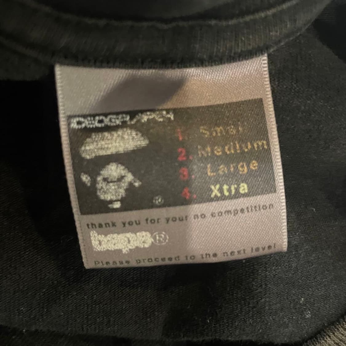 베이프 한자 로고 롱슬리브 티셔츠 상품이미지5