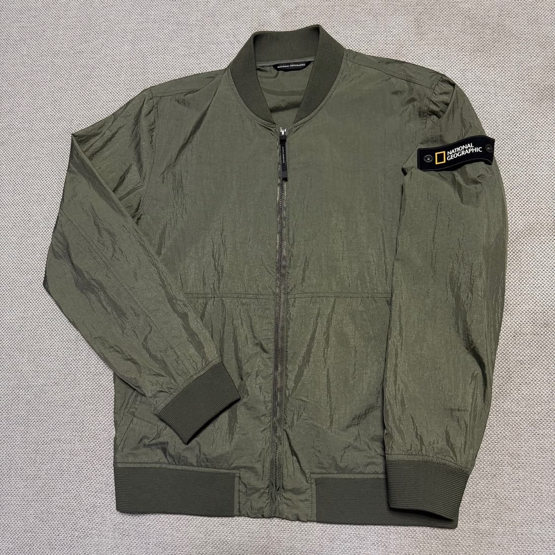 내셔널지오그래픽 나일론 봄버 자켓 상품이미지1