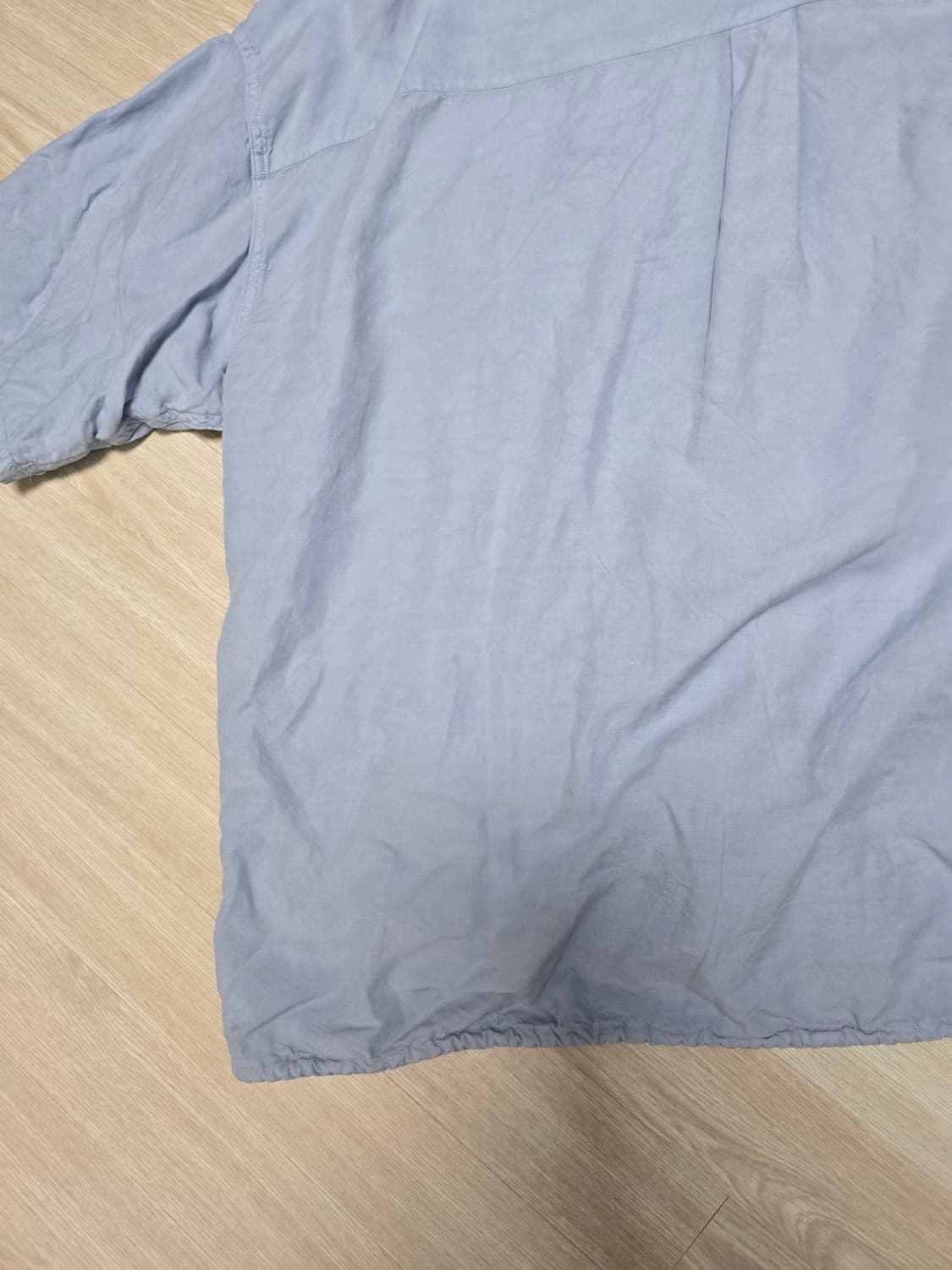 나나미카 Open Collar Cupra Hemp S/S 셔츠- XL 상품이미지9