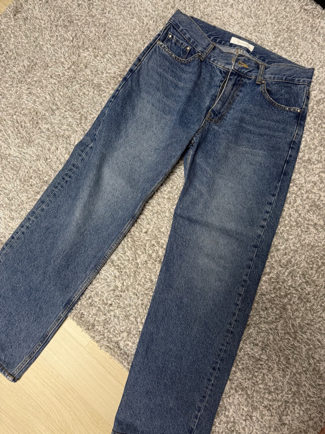 친다운 vintage washed denim blue 상품이미지1