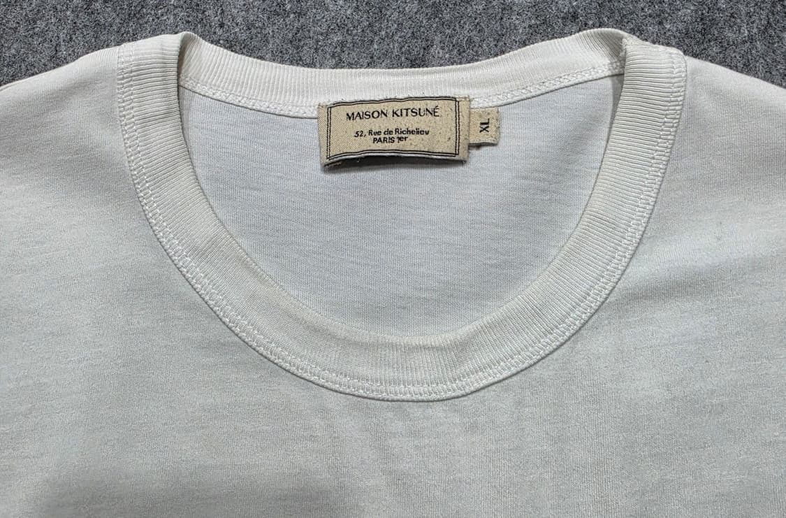 메종키츠네 프로파일 폭스 포켓 반팔티 XL 상품이미지6