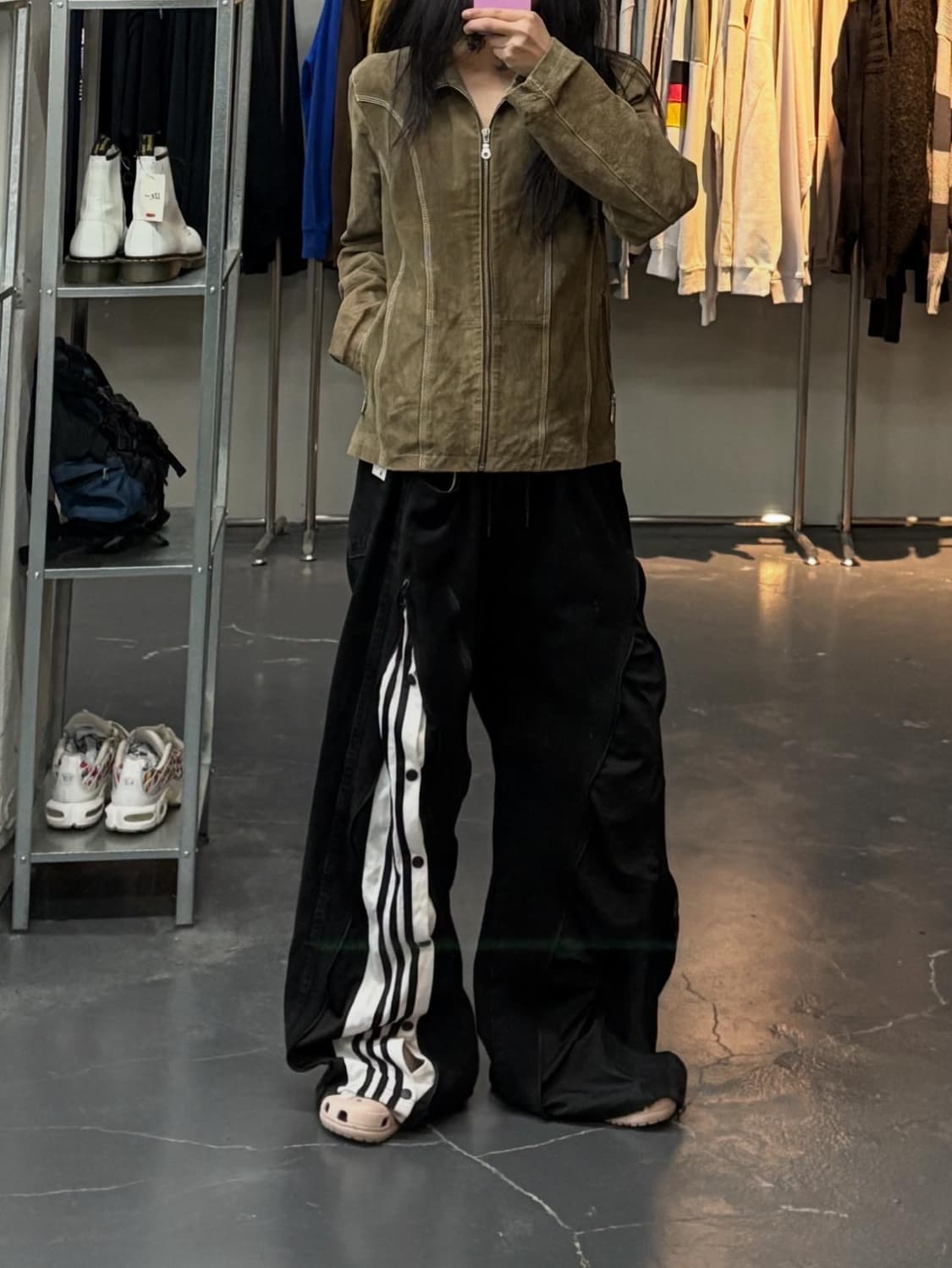 빈티지 스웨이드 레더자켓 A2749 상품이미지1