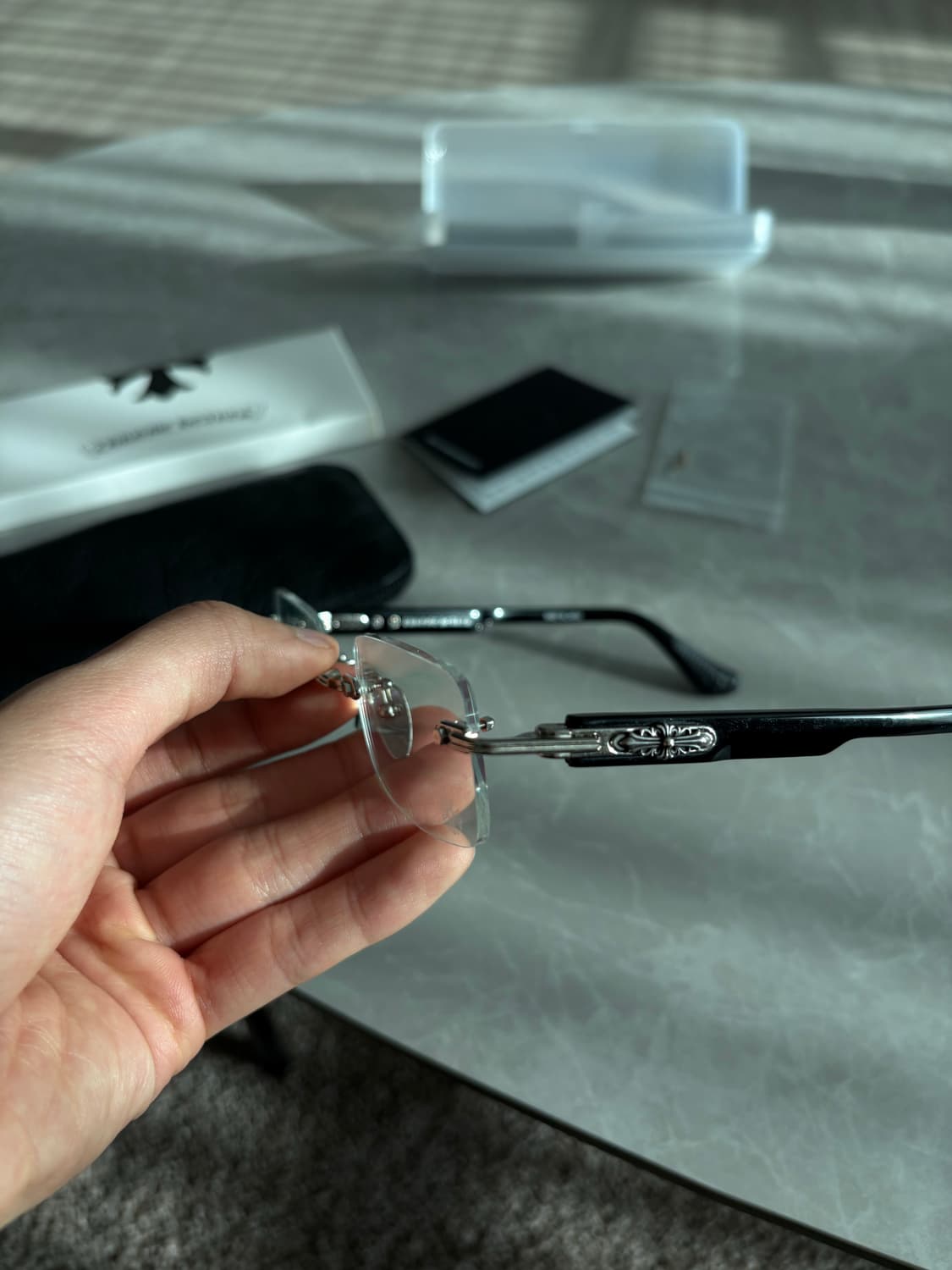 크롬하츠 딥1 무테안경 상품이미지2