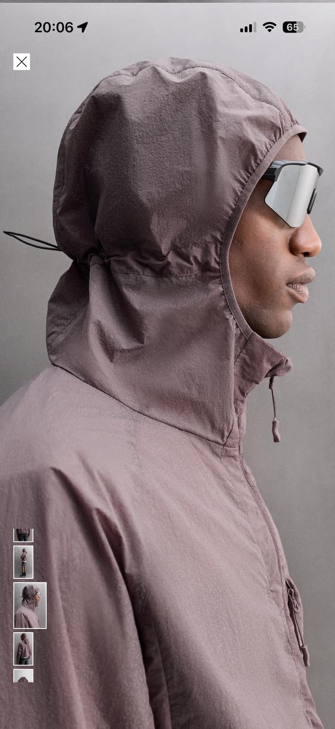 자라 에슬레틱 리플레티브 방풍 러닝 자켓 L 상품이미지5