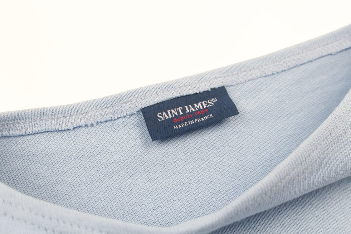 SAINT JAMES Elbow Patch Boat Neck Shirt  상품이미지5