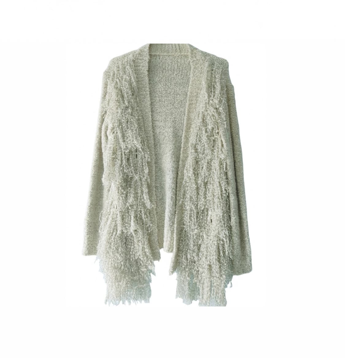 프린지 오픈 가디건 니트 상품이미지1