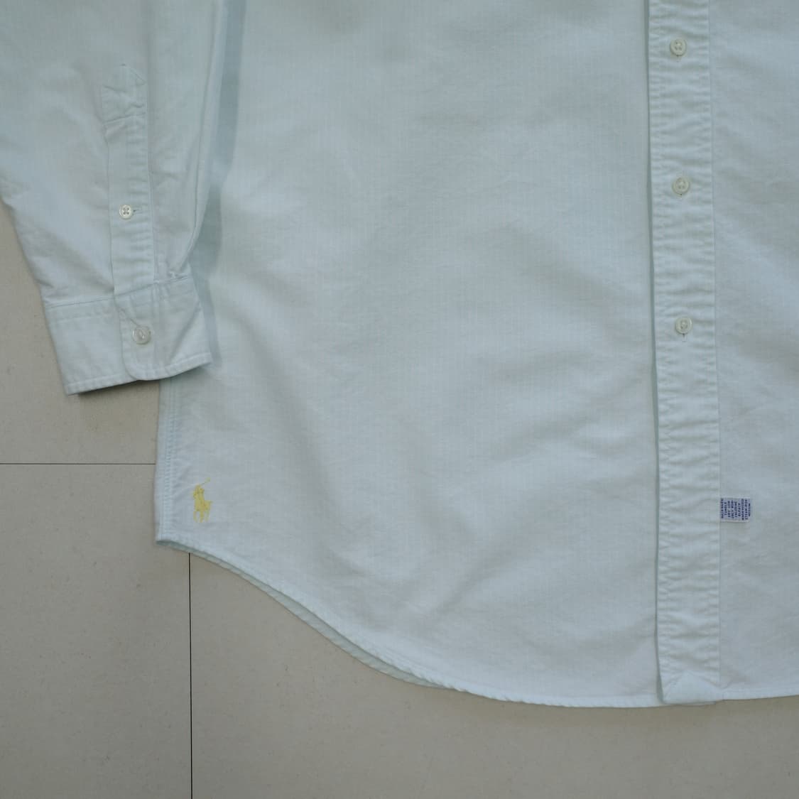 90s 폴로 랄프로렌 빅 옥스퍼드 셔츠 M(105추천) 상품이미지4
