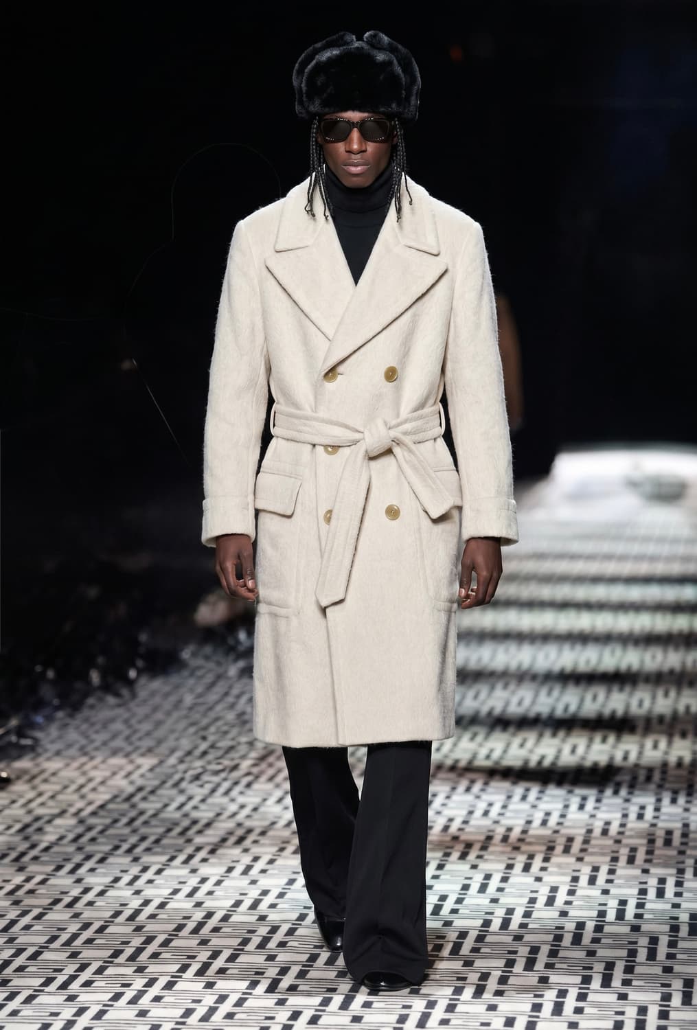 .48/ 구찌 by 톰포드 2003FW 울 더블브레스트 코트 상품이미지1