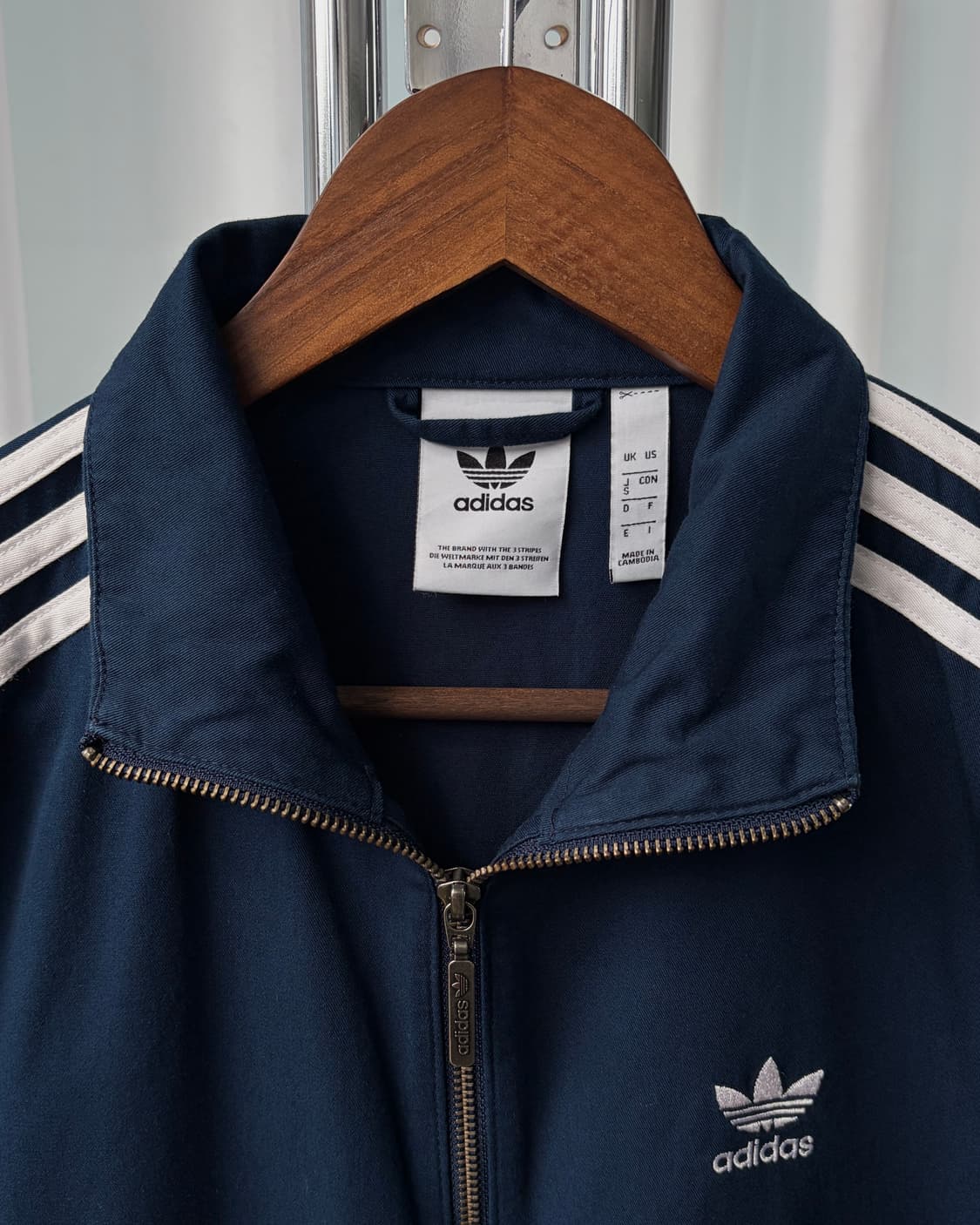 [S]아디다스 파이어버드 코튼 우븐 트랙탑 져지 상품이미지5