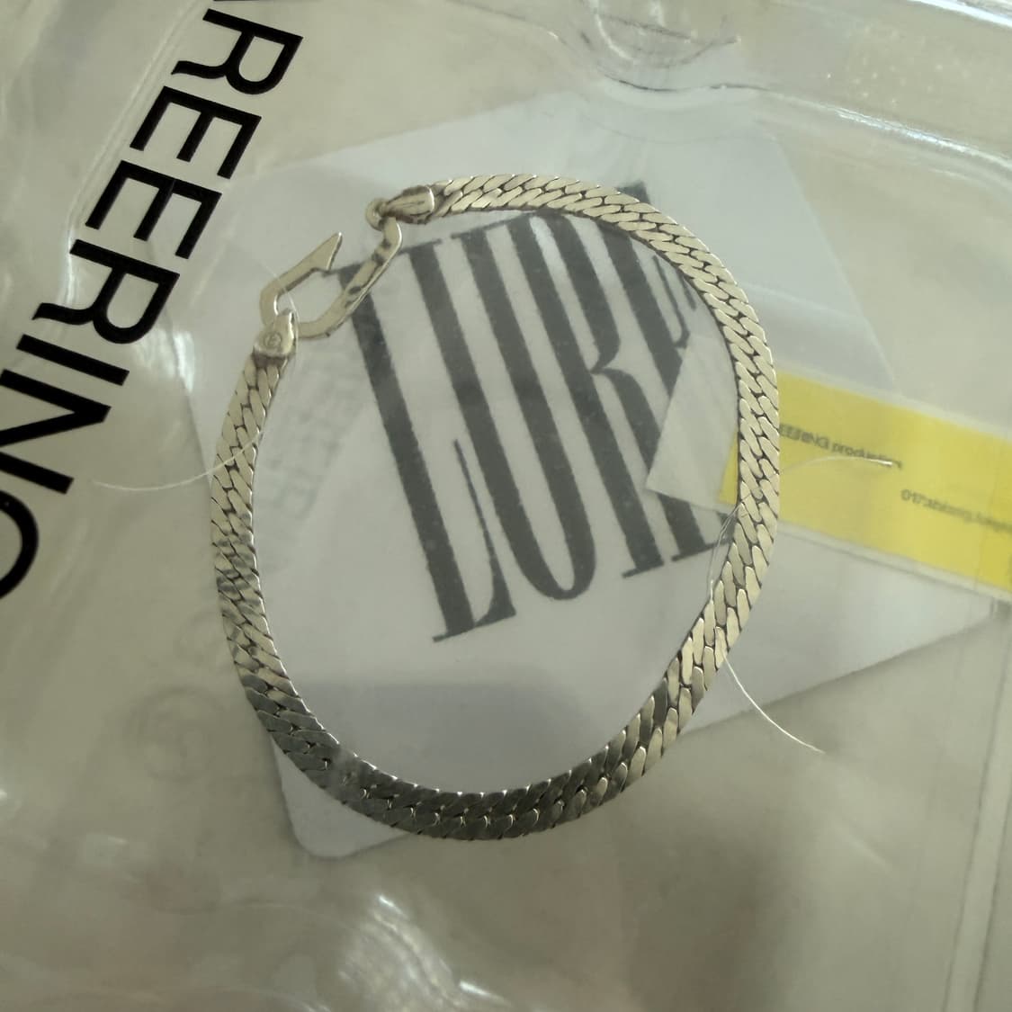 캐리어링 CAREERING LURE 팔찌 실버 925 상품이미지2