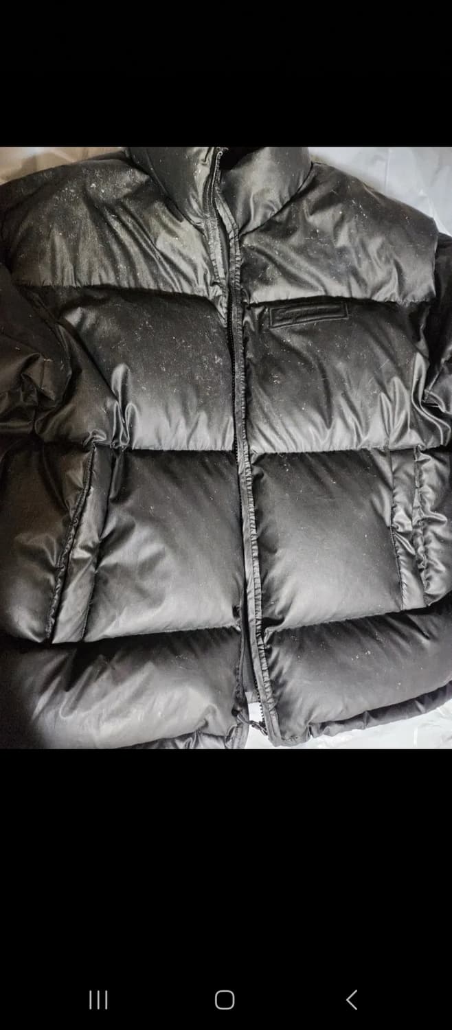 슈프림 패딩 리플렉티브 스페클 다운자켓 블랙 M 상품이미지2